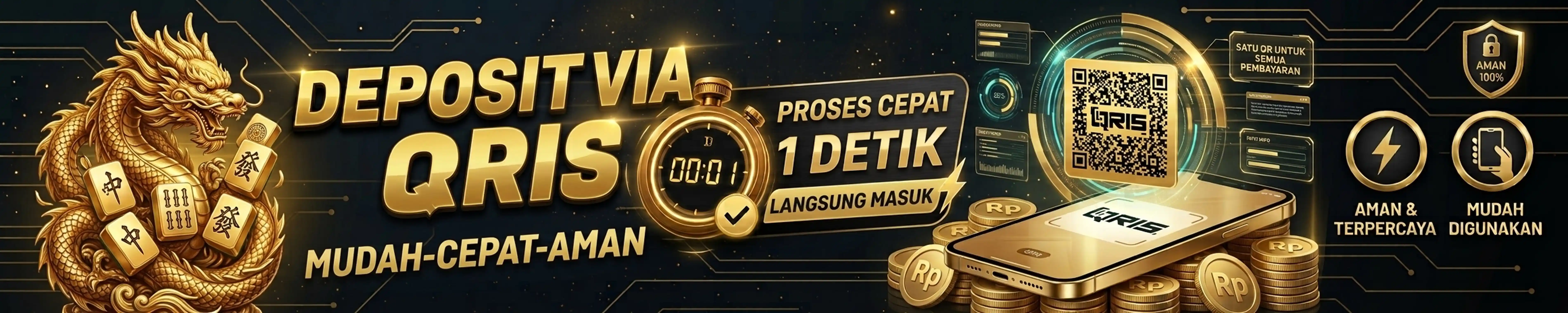 DEPOSIT CEPAT VIA QRIS